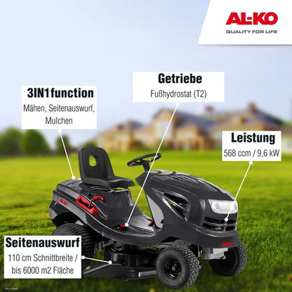 AL-KO Comfort 18-111.4 HDS-A V2 Rasentraktor