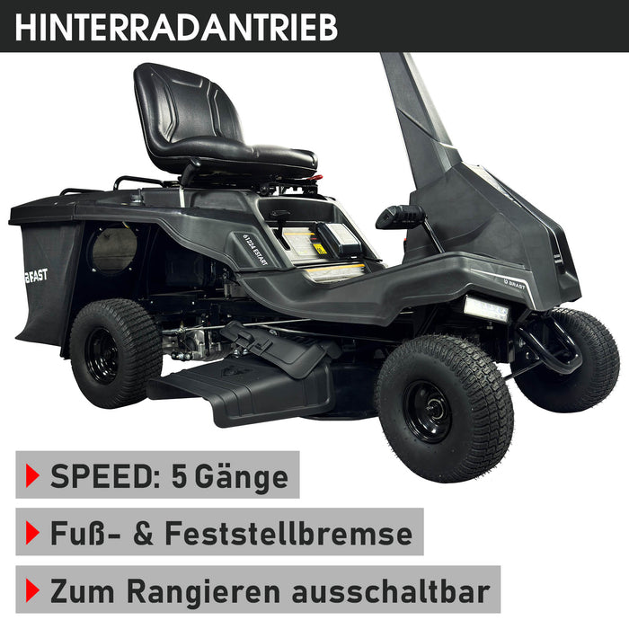 BRAST 61224 ESTART Aufsitzrasenmäher