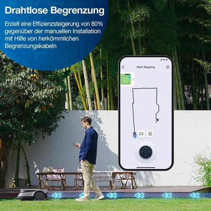 ECOVACS GOAT G1-800 Mähroboter – Grau