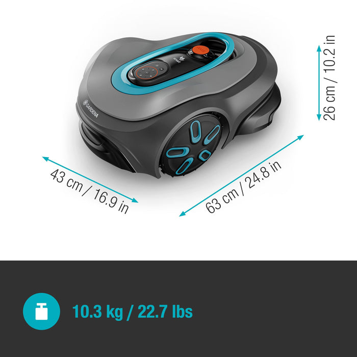 GARDENA Smart SILENO Max 1000 Mähroboter