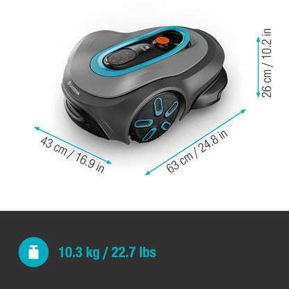 GARDENA Smart SILENO Max 1000 Mähroboter