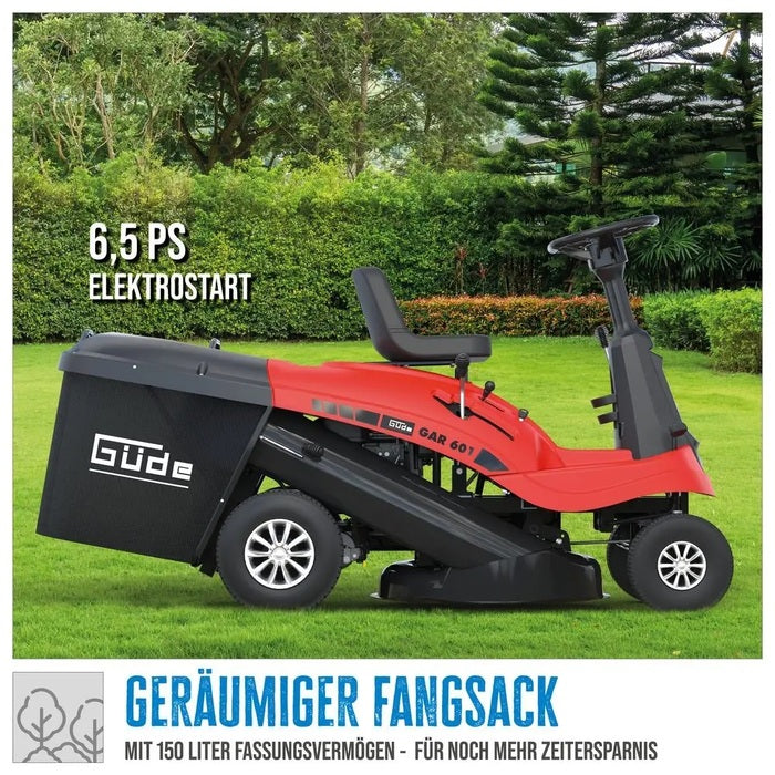 GÜDE GAR 601 Aufsitzrasenmäher