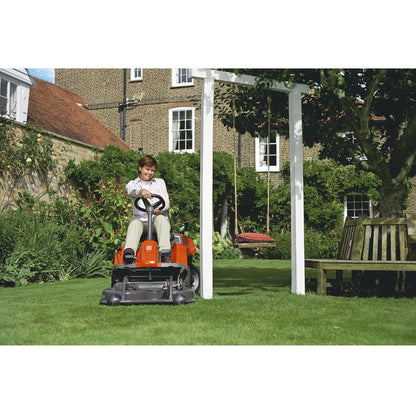 HUSQVARNA R 112C5 Frontmäher inkl. Mähdeck Combi 85