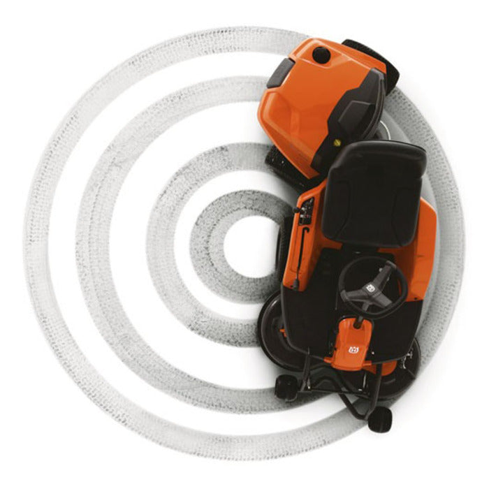HUSQVARNA R 112C5 Frontmäher inkl. Mähdeck Combi 85