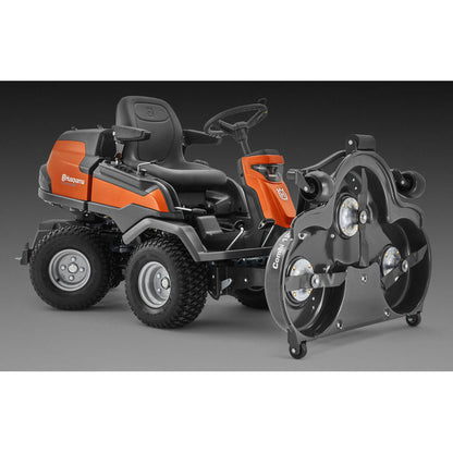 HUSQVARNA R 420TsX AWD Profi-Frontmäher inkl. Mähdeck Combi 103