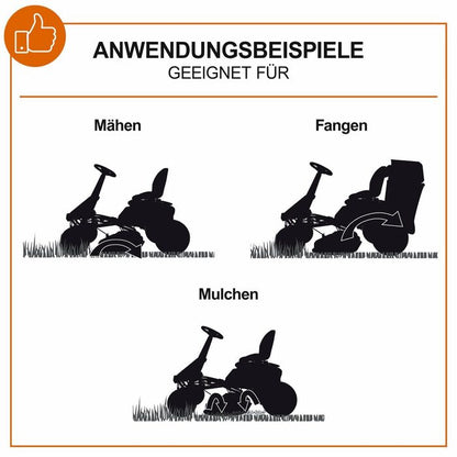 IXES IX-ERT-920E Akku-Aufsitzrasenmäher