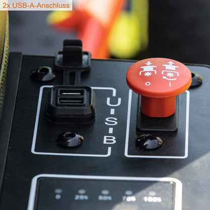 IXES IX-ERT-920E Akku-Aufsitzrasenmäher
