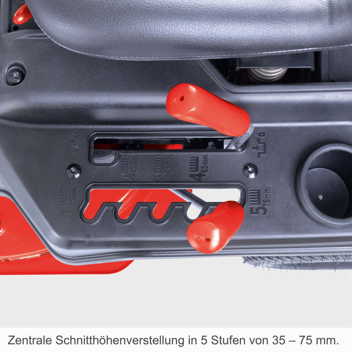 SCHEPPACH MR225-61 Aufsitzrasenmäher