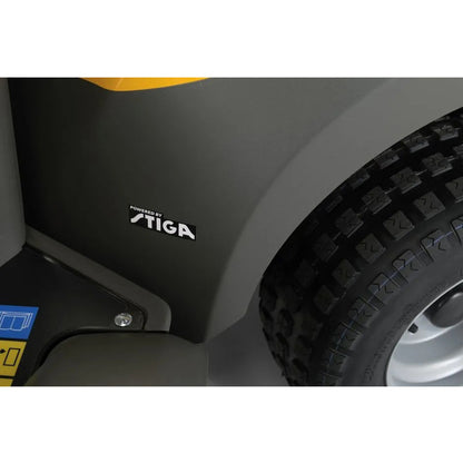 STIGA PARK 500 W Frontmäher – Experience inkl. Mähdeck Combi 95 Q Plus