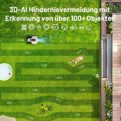 MAMMOTION YUKA 2000 Mähroboter Ohne Kehrmaschinen-Kit